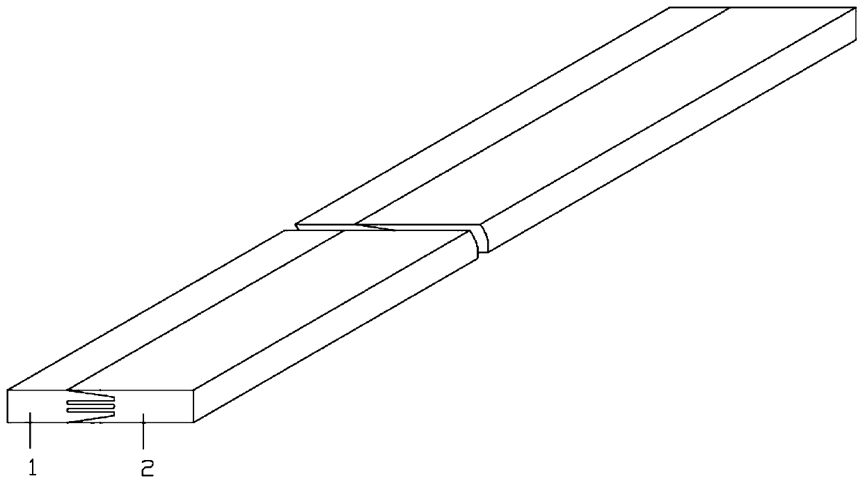 Continuous side composite copper-aluminum composite material and manufacturing method thereof