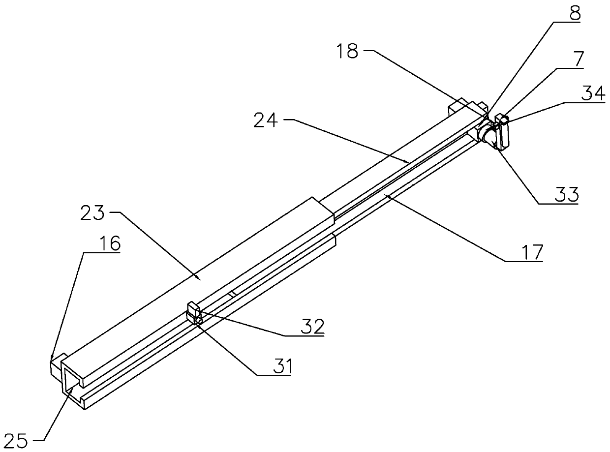 Automatic wall painting device with path guidance