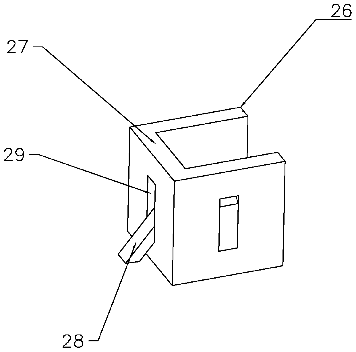 Automatic wall painting device with path guidance