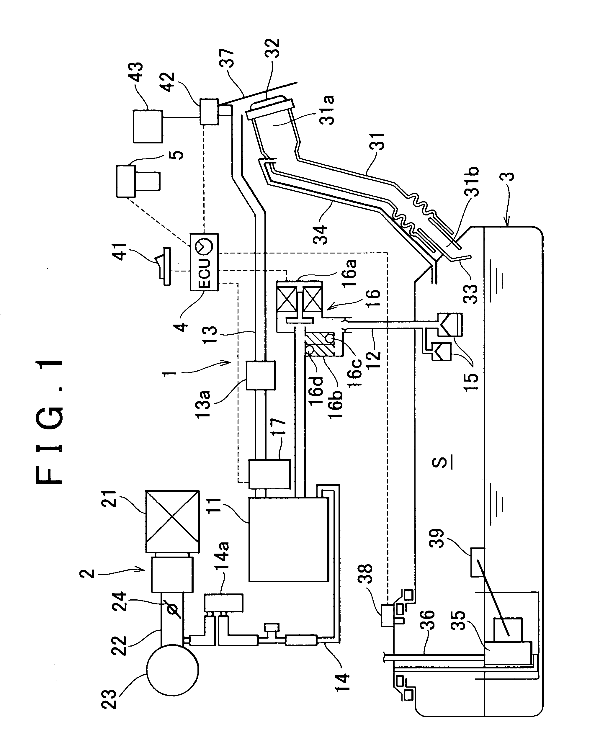 Evaporated fuel treatment device of internal combustion engine and evaporated fuel treatment method