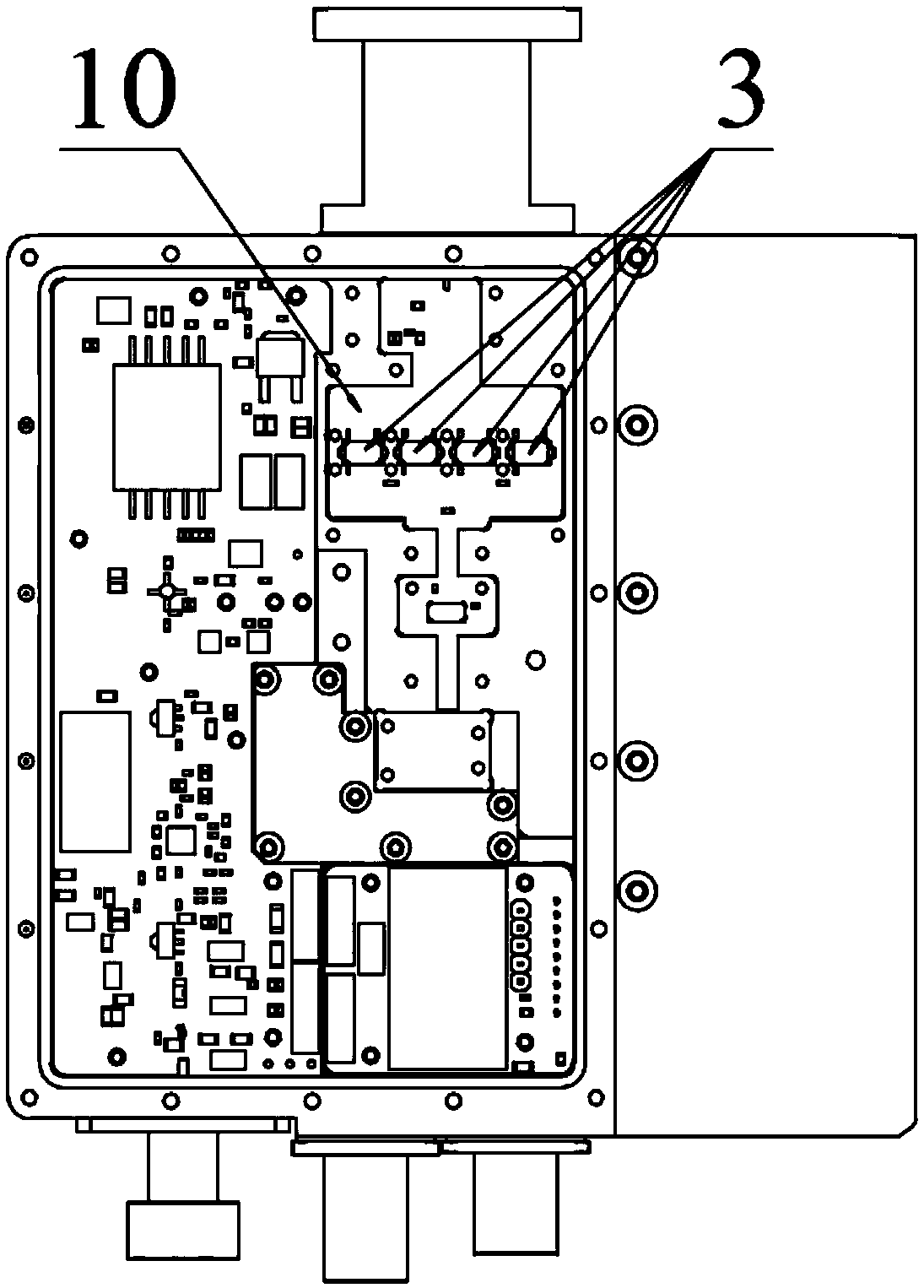 High efficiency heat dissipation power amplifier manufacturing method and heat dissipation cabinet