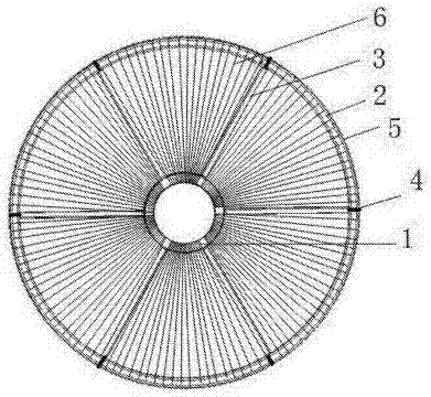 Wire coil type oil fume filter