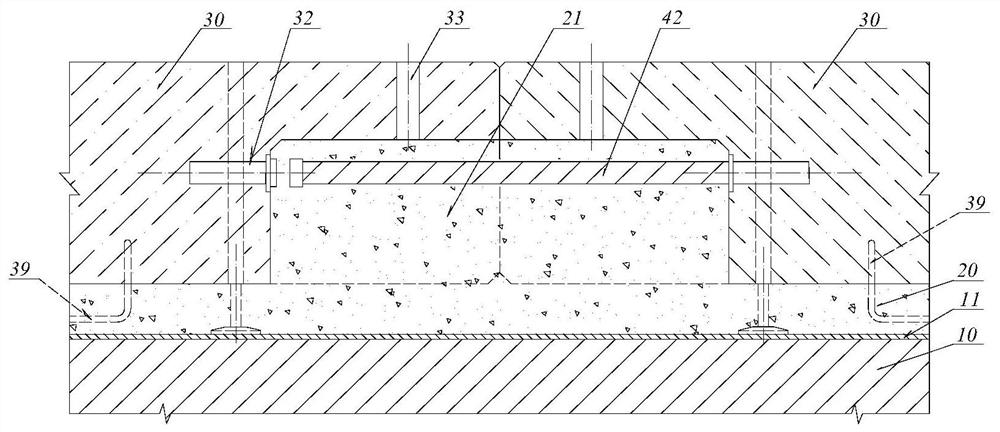 Assembly type pavement structure and construction method