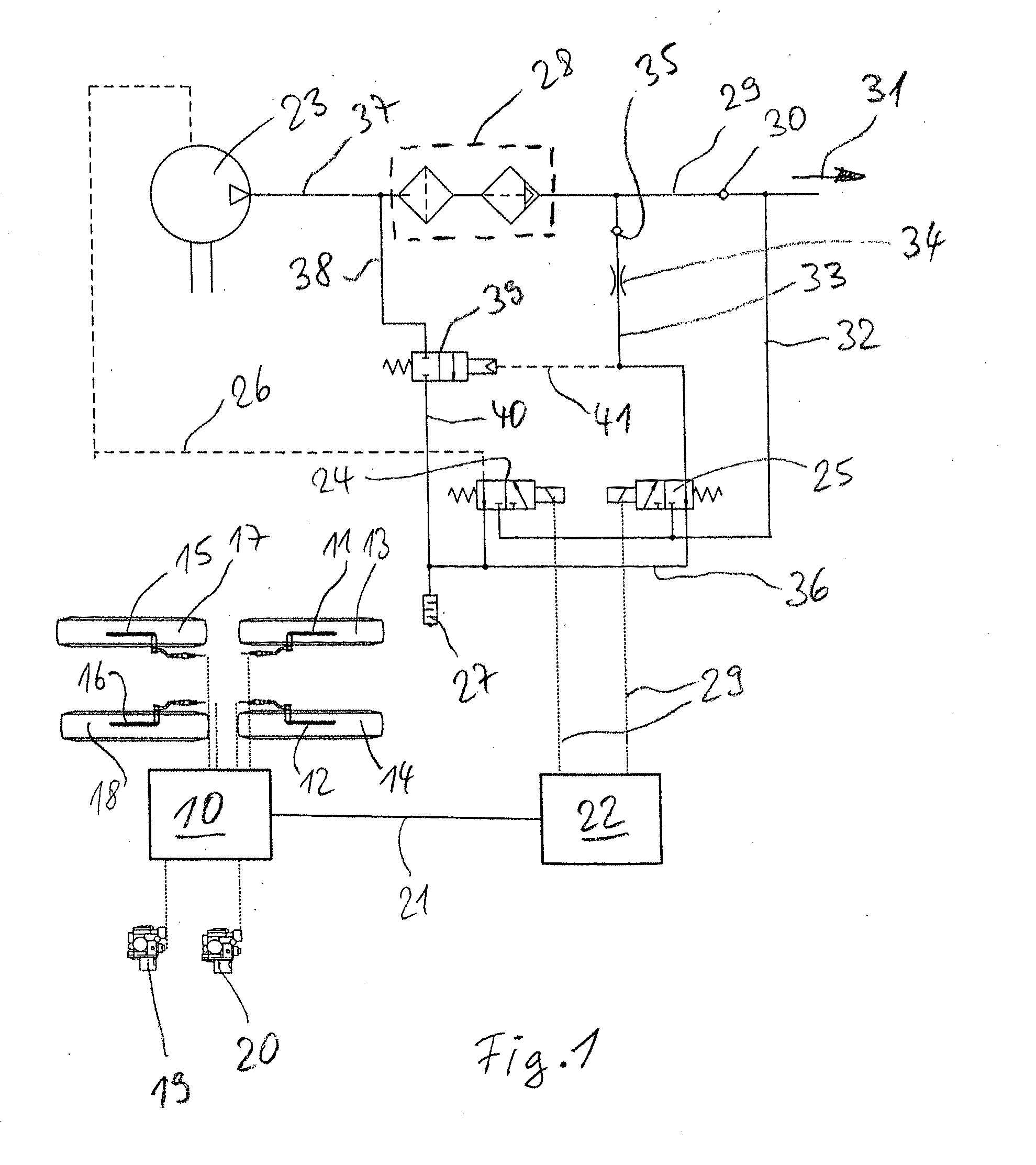 Method for Operating a Compressed Air Brake System