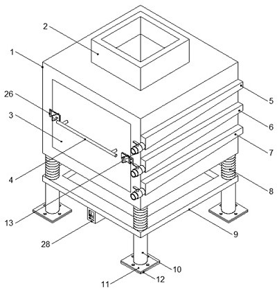 Graded filtering device for oligosaccharide beverage processing