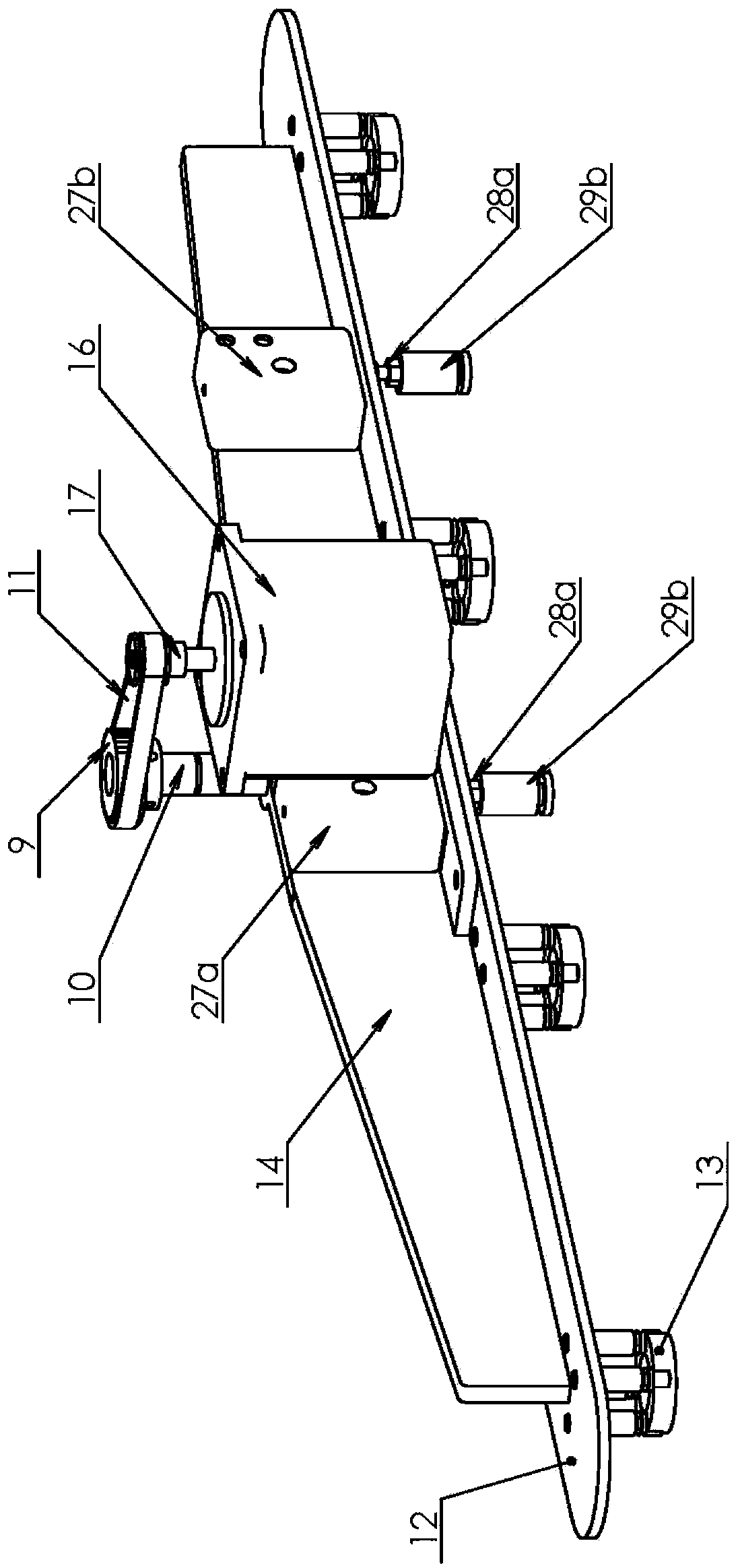 Cloth taking device for sewing machine capable of taking and feeding cloth fully automatically