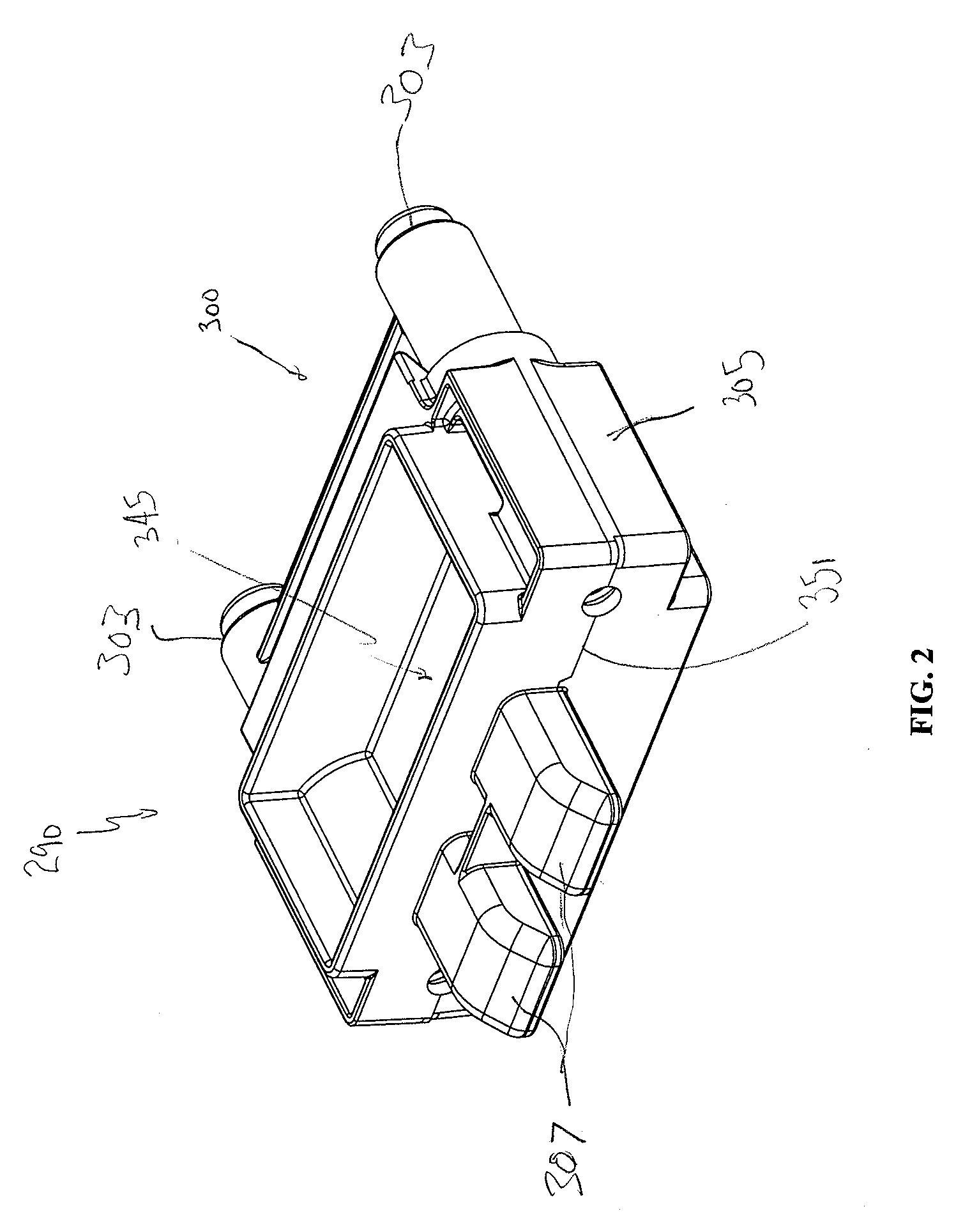 Container assembly and latch apparatus, and related methods