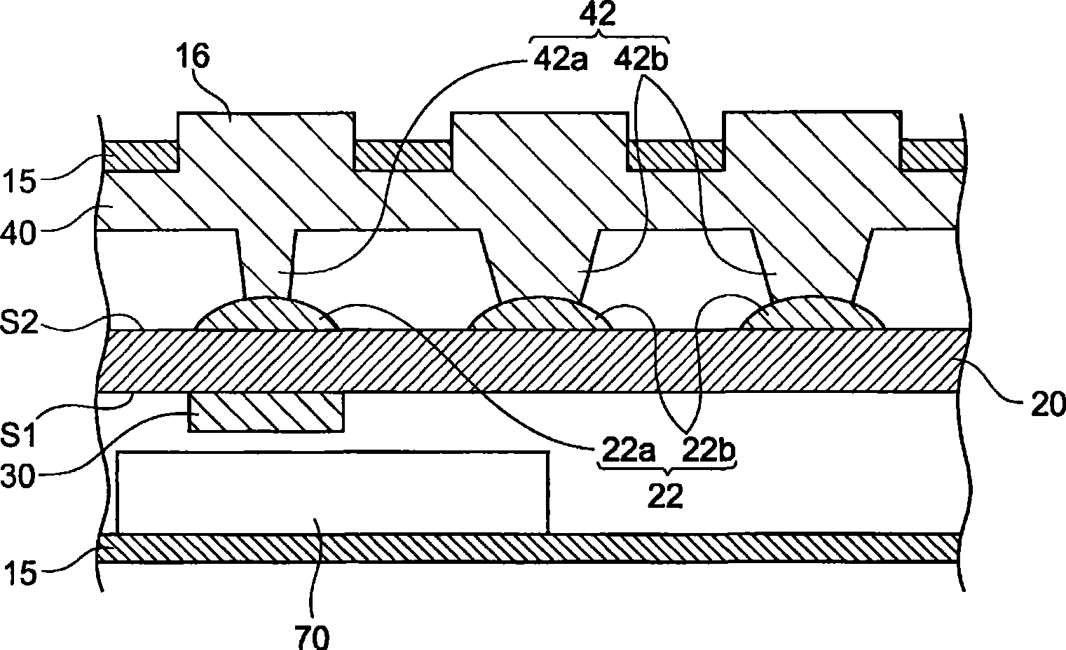 Device actuated by key operations