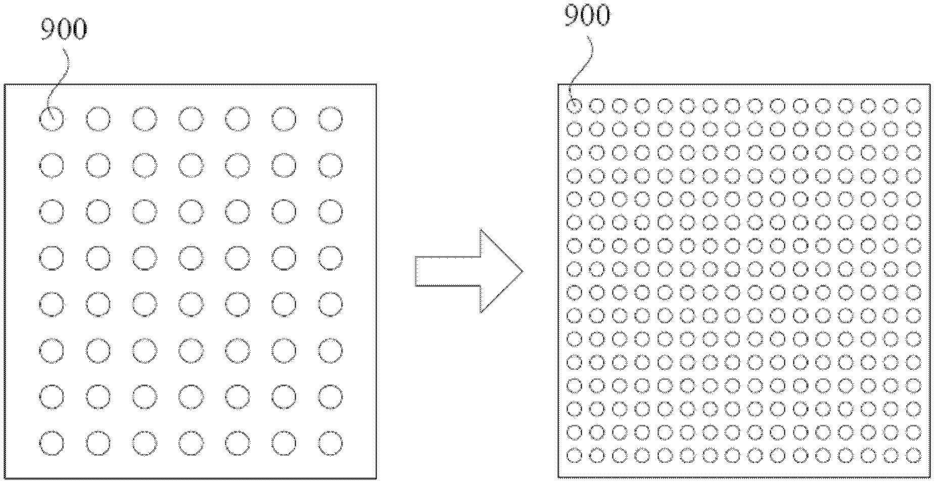 Liquid crystal dripping device with temperature control