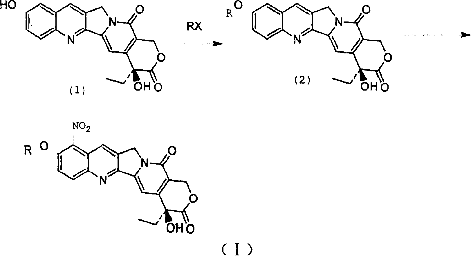 10-alkoxy camptothecine derivative and its preparing method and use