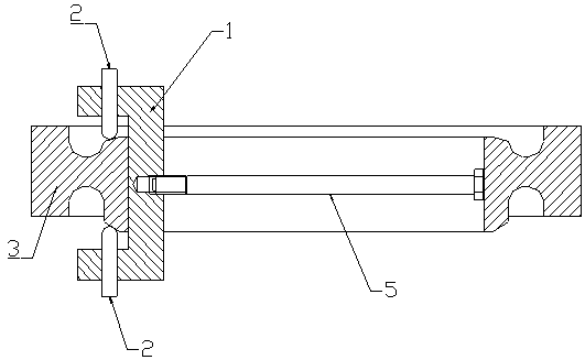 Conical surface thickness measuring device and method