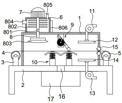 Dyeing machine with fast drying function