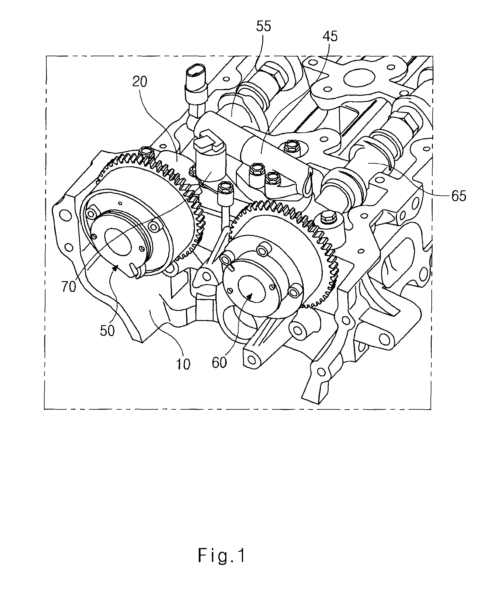 Intermediate lock pin type variable valve timing unit for vehicle and continuously variable valve timing device using the same