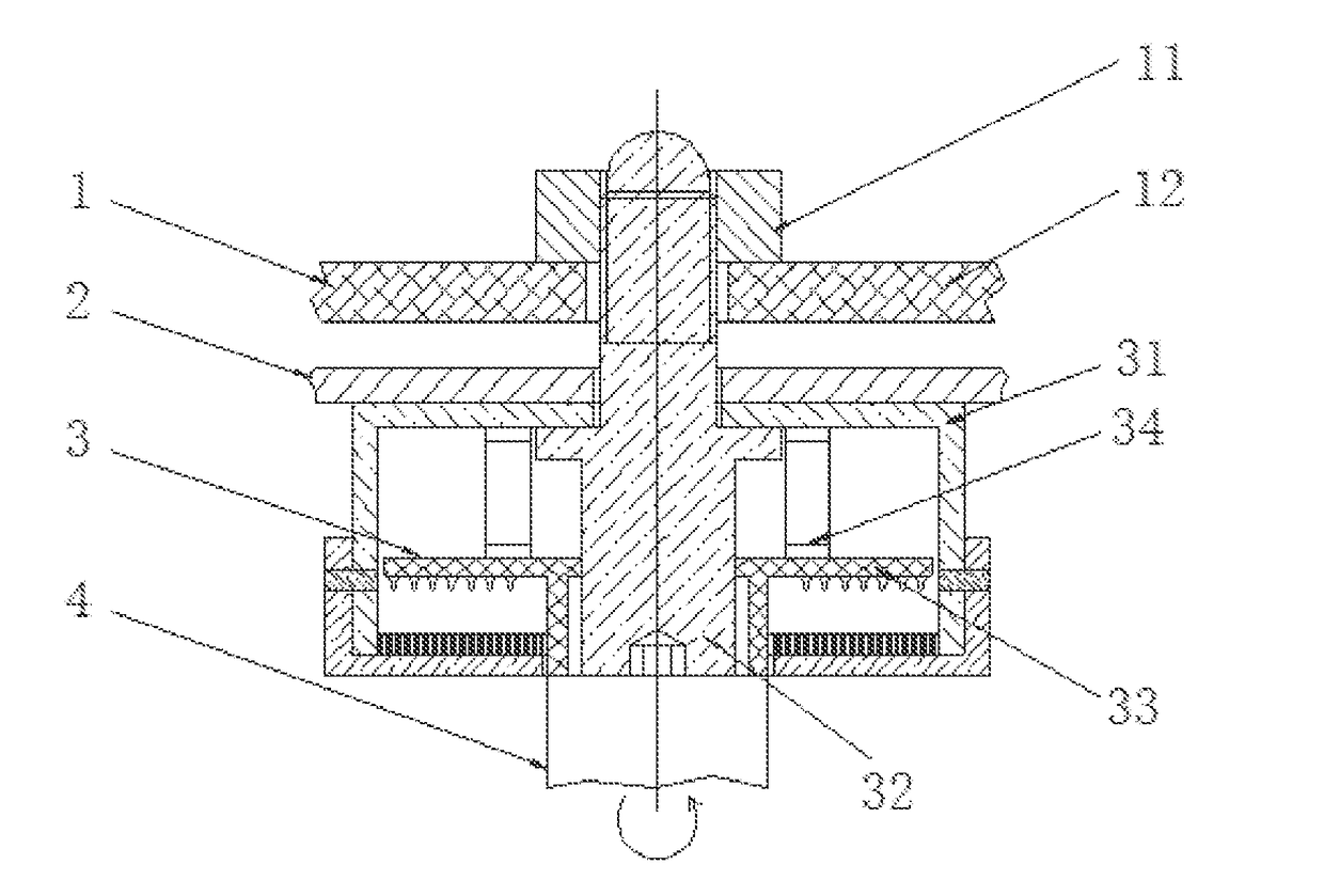 Battery pack lock mechanism and battery pack with the mechanism