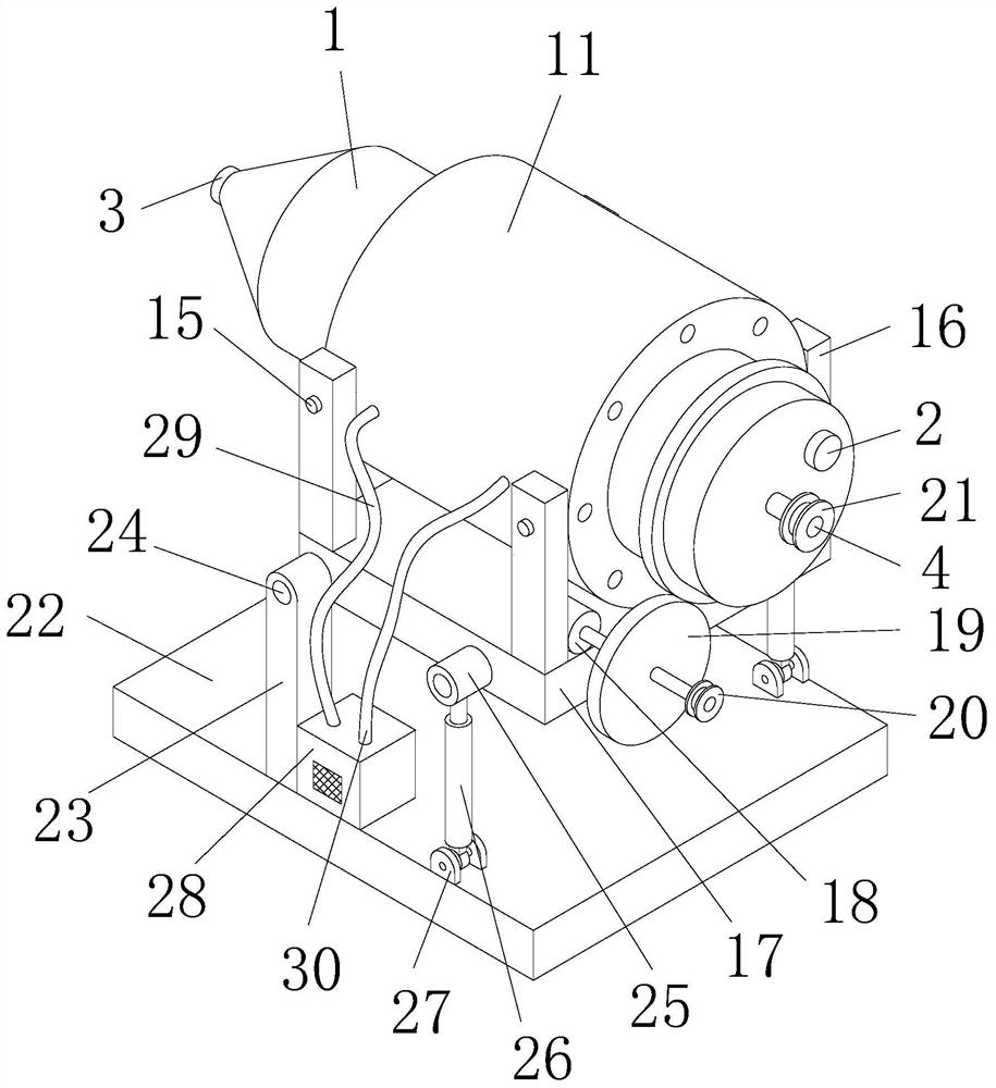 High-moisture-retention polyquaternium copolymer production equipment