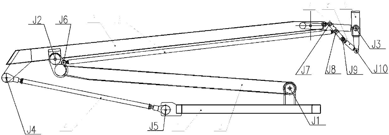 Small-corner pantograph head design method