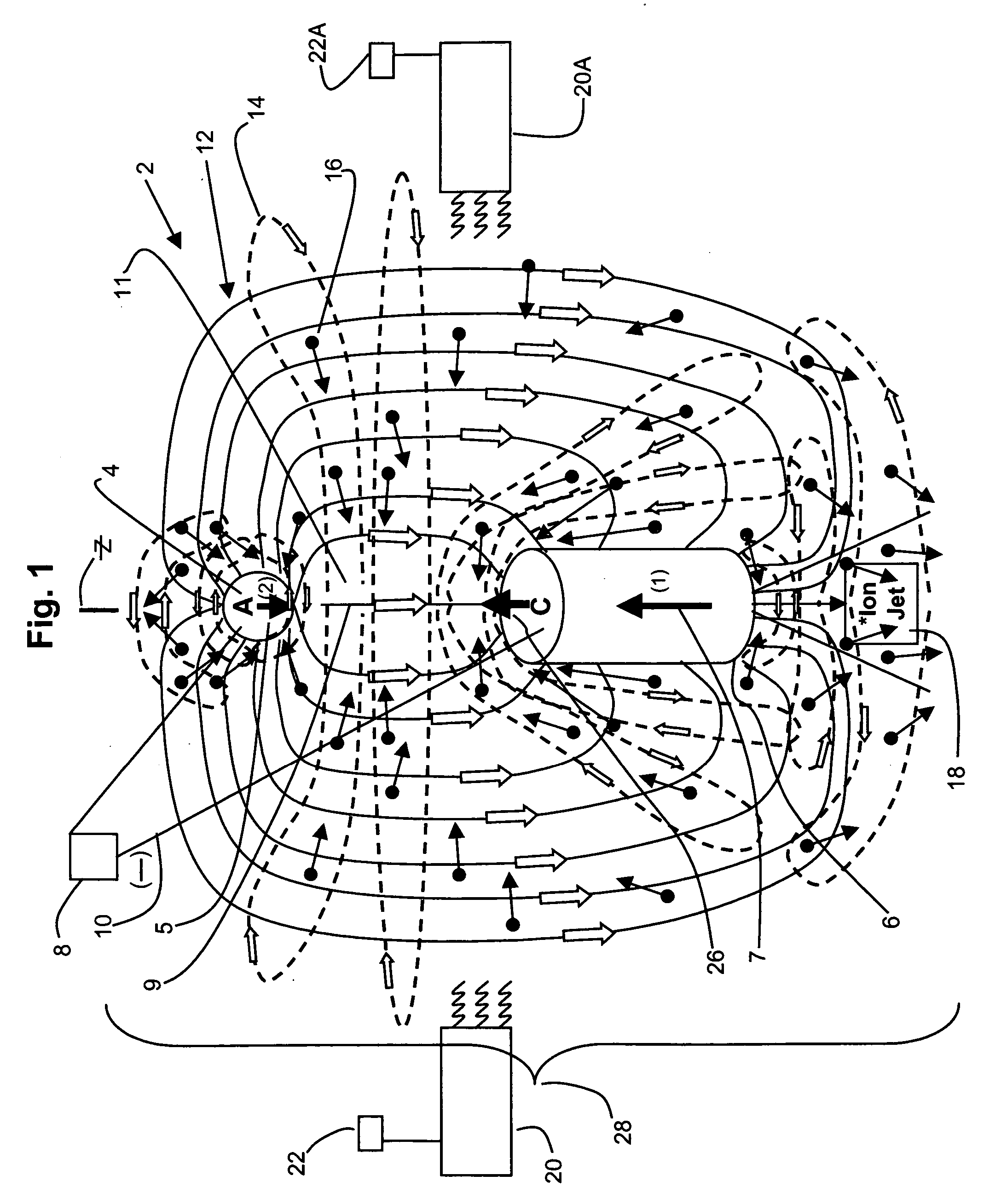 System, apparatus, and method for generating directional forces by introducing a controlled plasma environment into an asymmetric capacitor