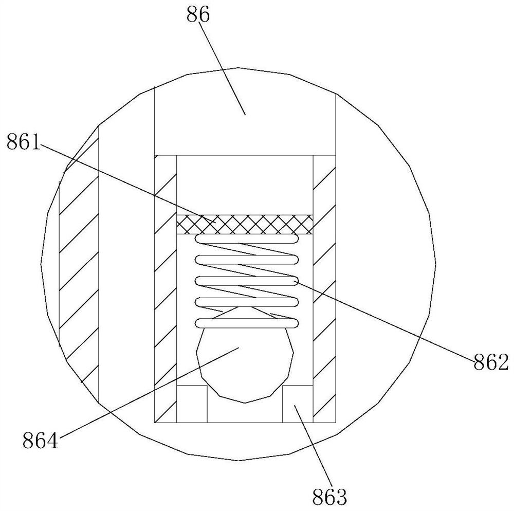 A material transport frame with anti-fall and crash-resistant functions in the construction industry