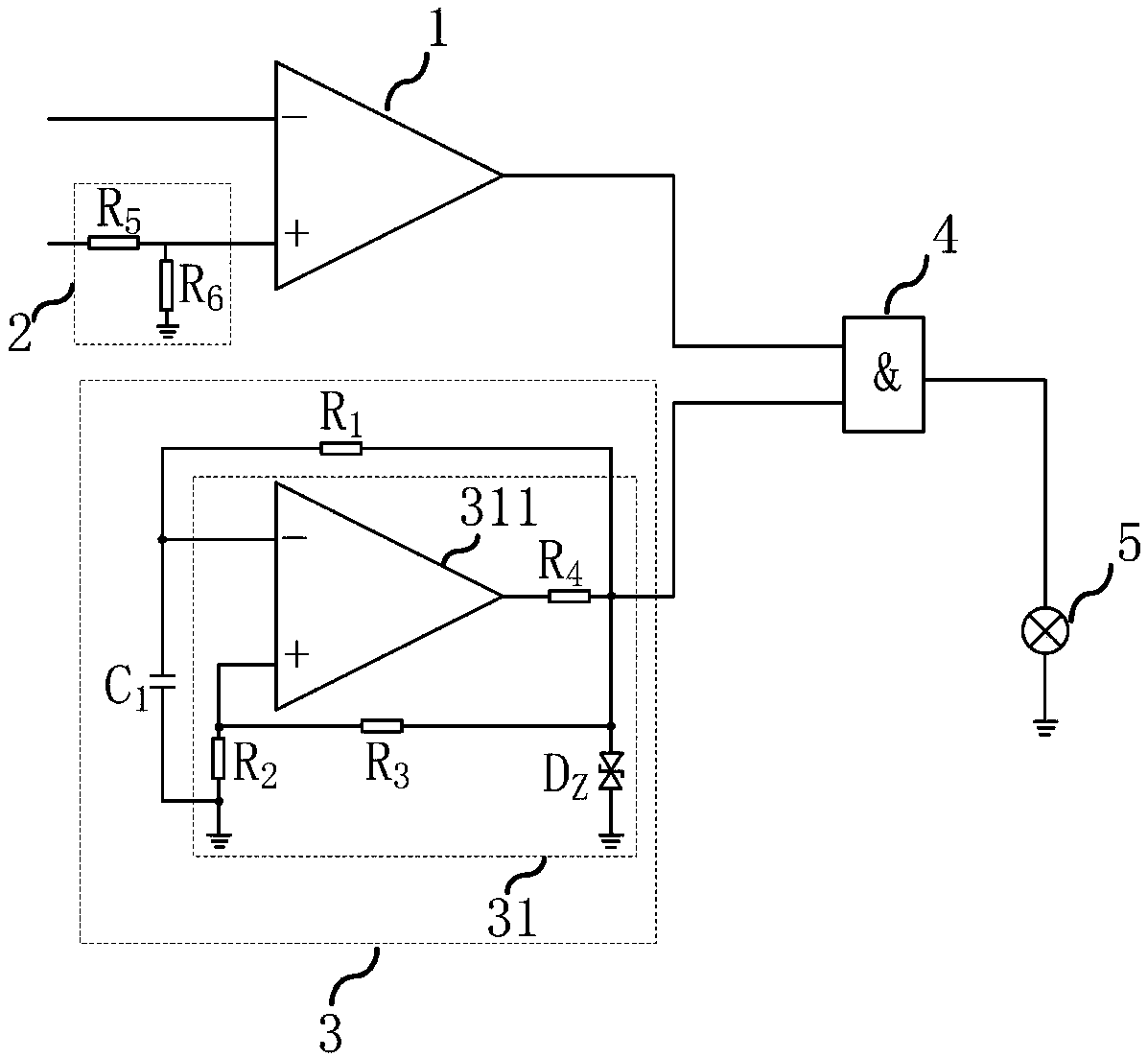 Light control circuit and electronic equipment