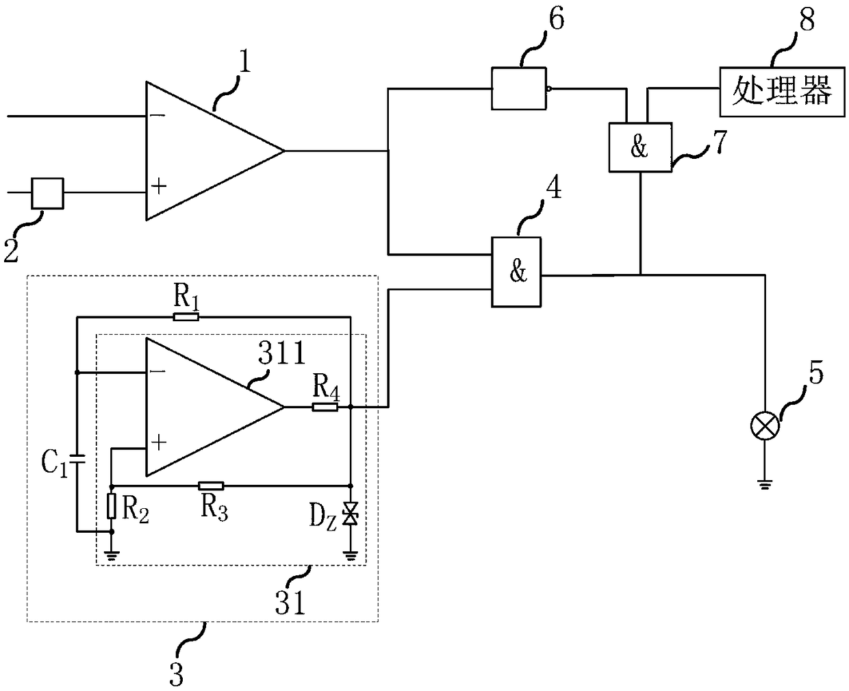 Light control circuit and electronic equipment