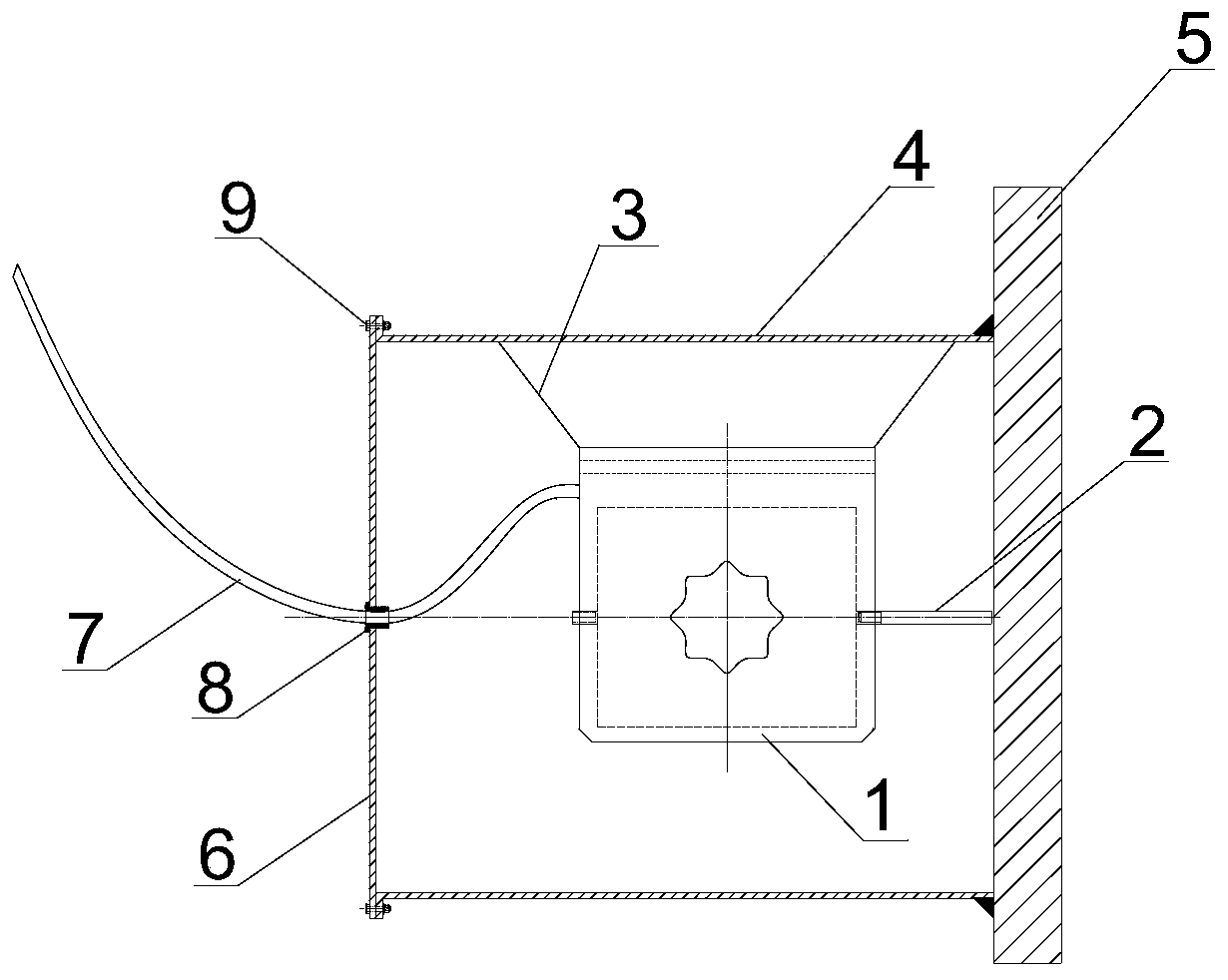 Underwater vibration excitation assembly