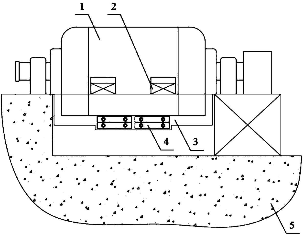 Integrated process method of host heel block and ventilating box