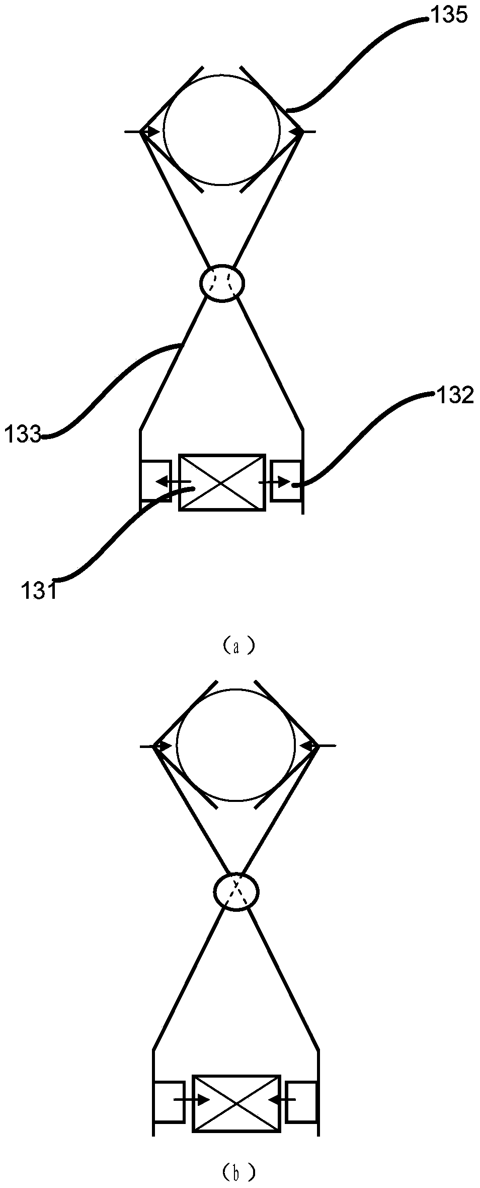 Electromagnetic clamping mechanism and linear driving device and combination with same