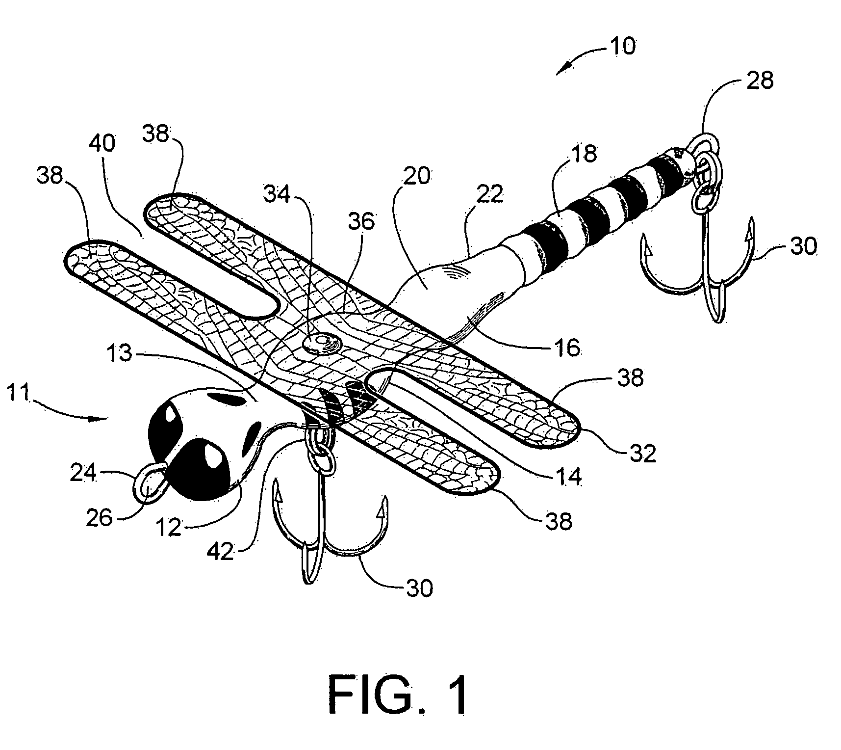 Dragonfly fishing lure
