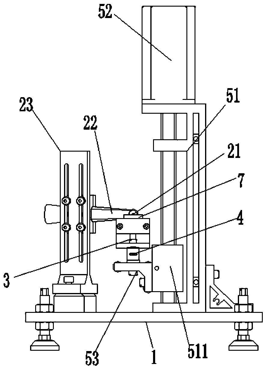 Test apparatus for material cutting performance testing and test method