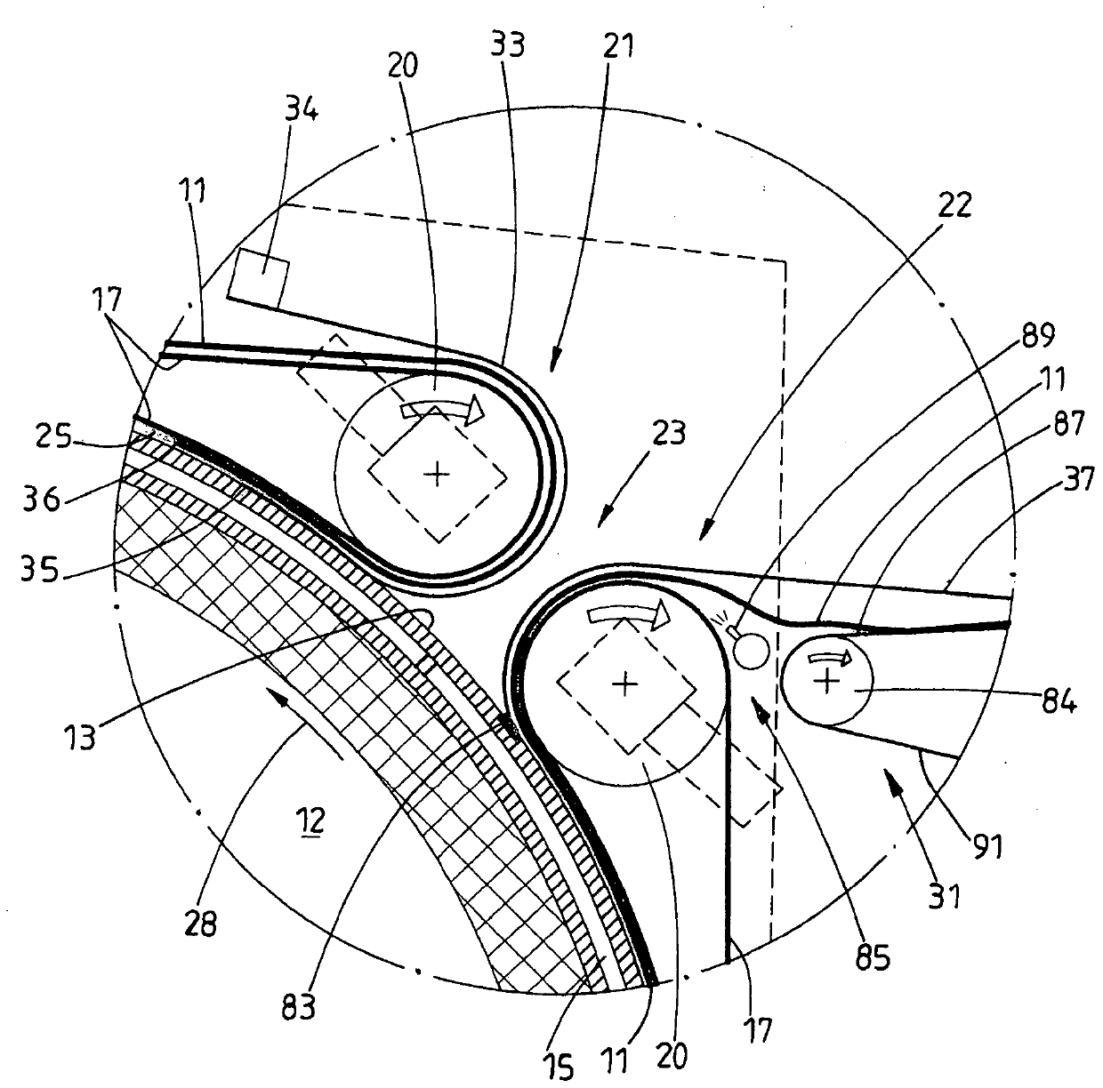 Method and apparatus for ironing laundry items