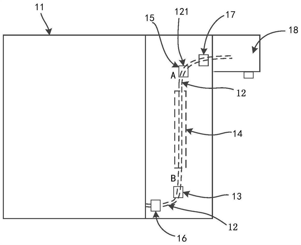 Hot water treatment device and water yield control method and device thereof