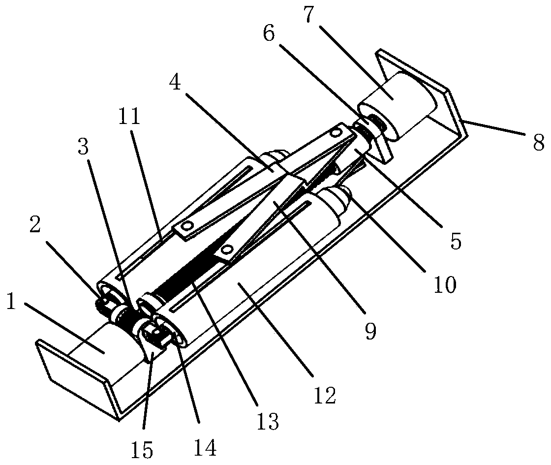 The position adjustment device of ccd used to detect the shape of the external wall of the tubular body