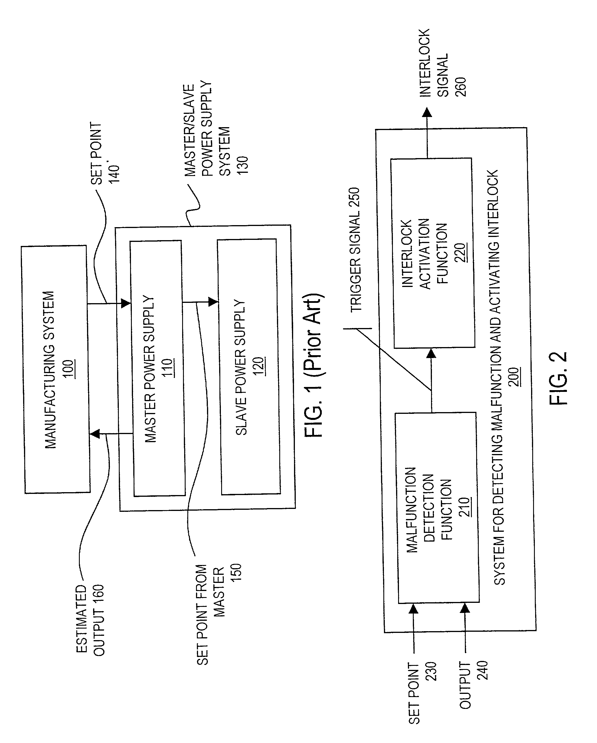 System and method for detecting slave power supply failure