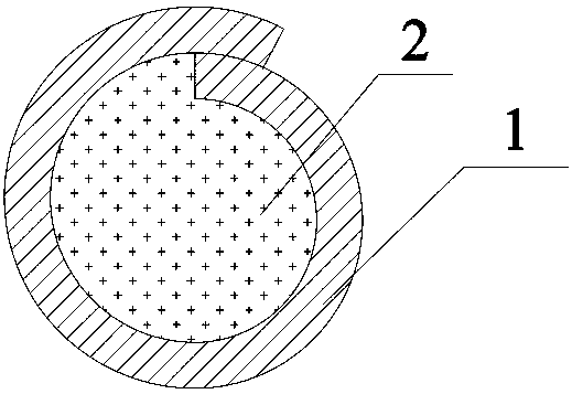 Anti-impact flux-cored composite solder cake with spiral framework and preparation method thereof