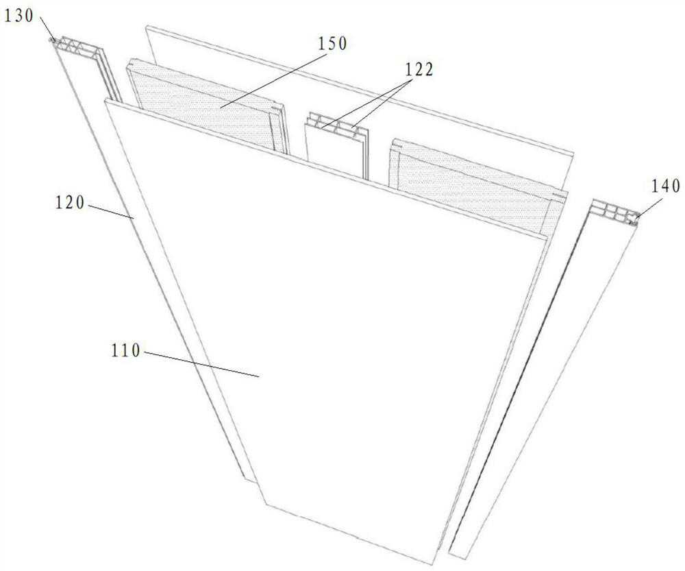 High-strength wallboard, manufacturing method and wall system thereof