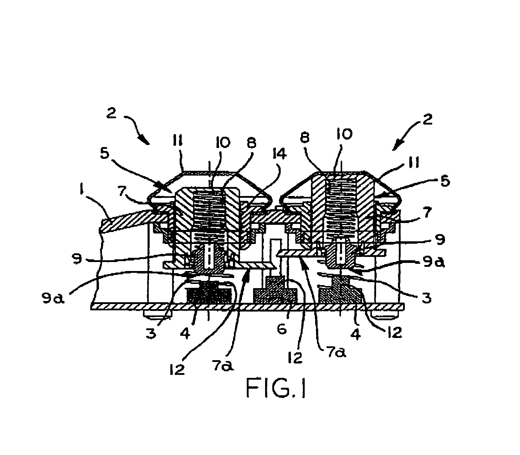 Operating device for manual actuation of hoisting equipment