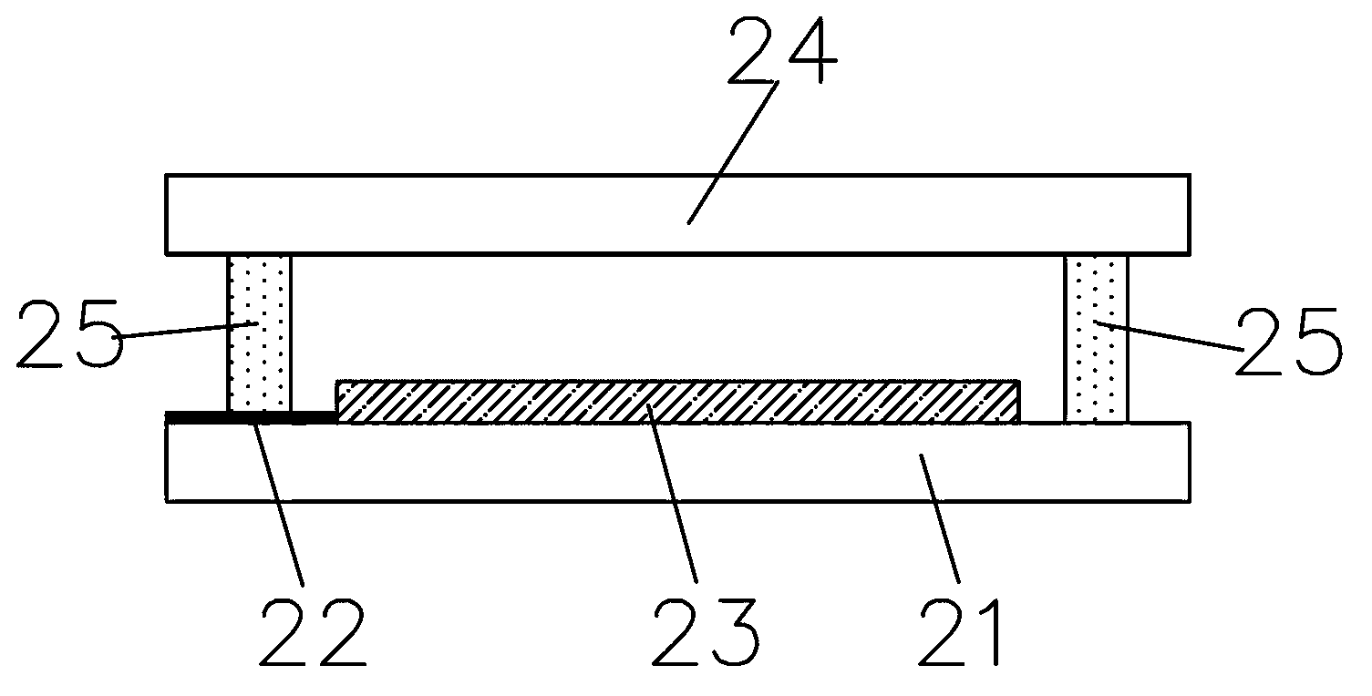Organic light-emitting diode (OLED) panel packaging structure and packaging method