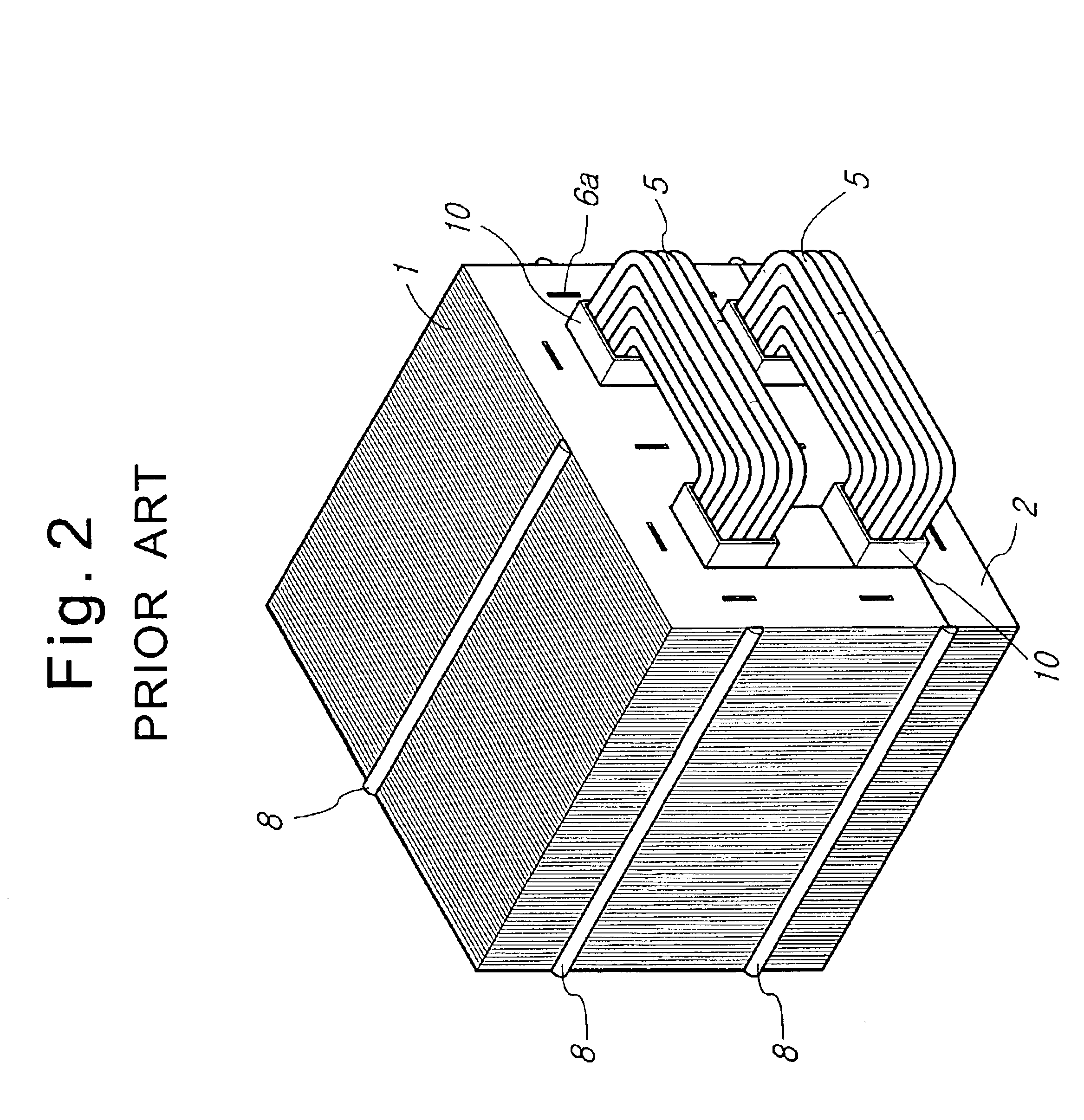 Method and device for cooling high voltage transformer for microwave oven