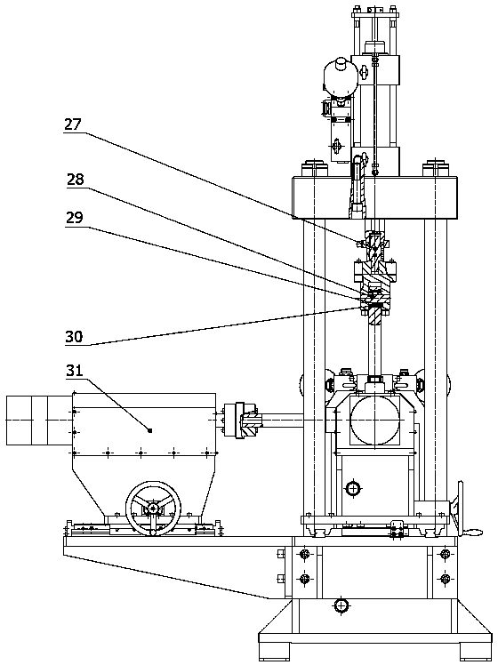 A combined loading kinematic joint bearing testing machine