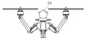 Novel four-axis manned aircraft