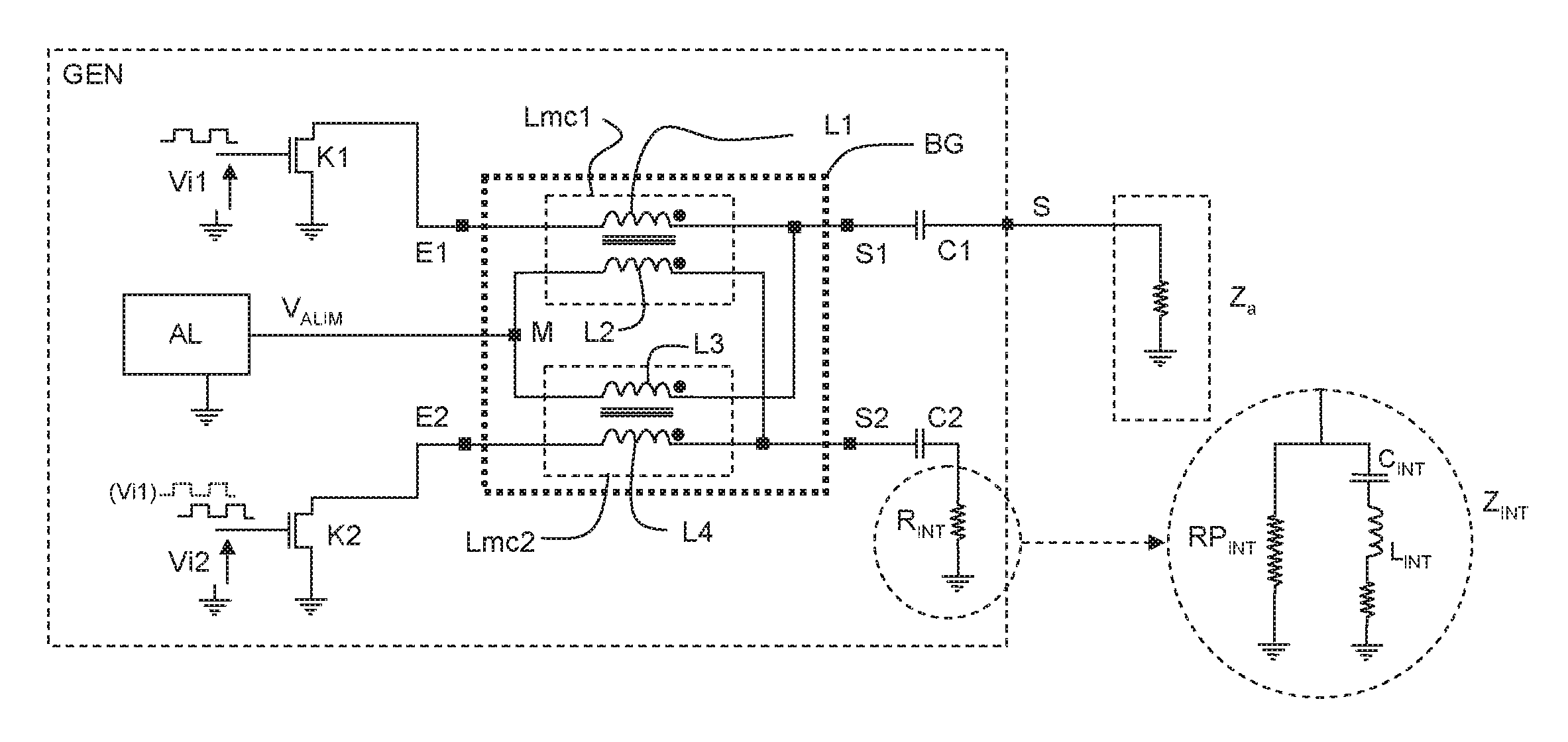 High-frequency generator