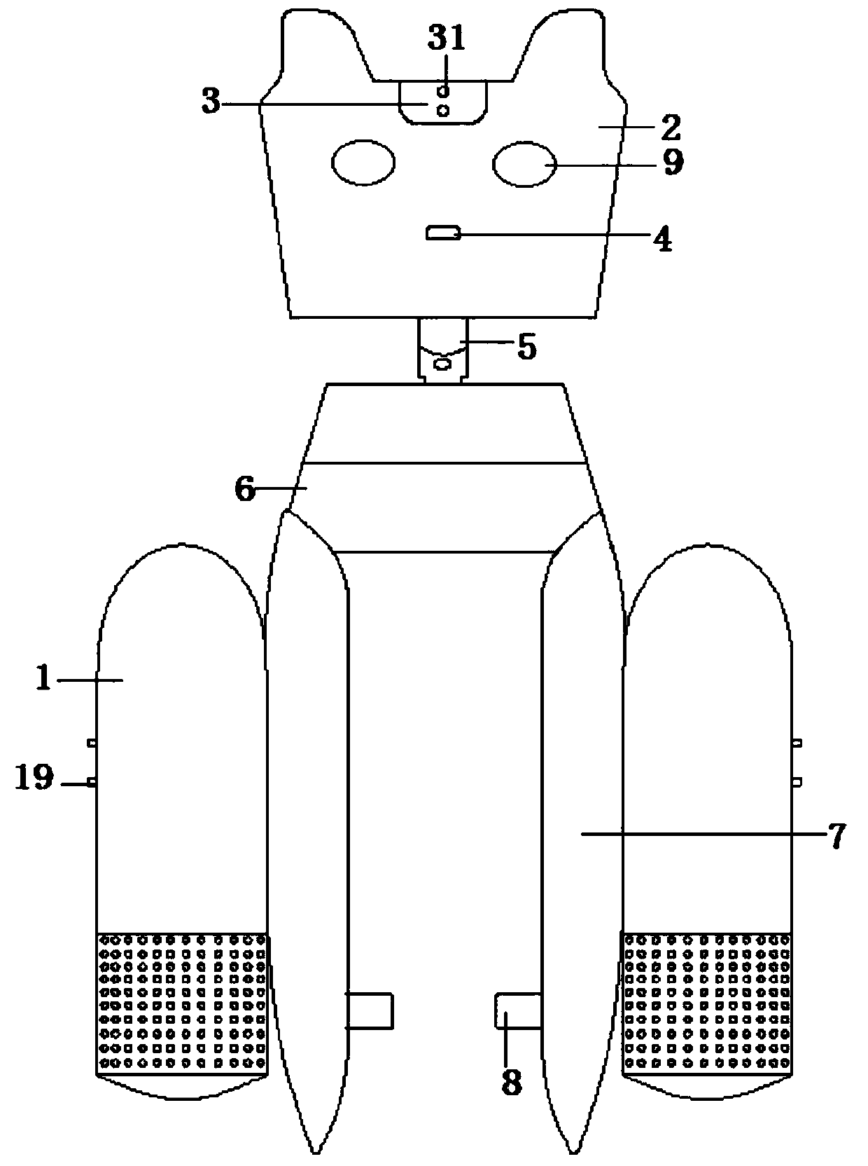 Floating armor and power control system