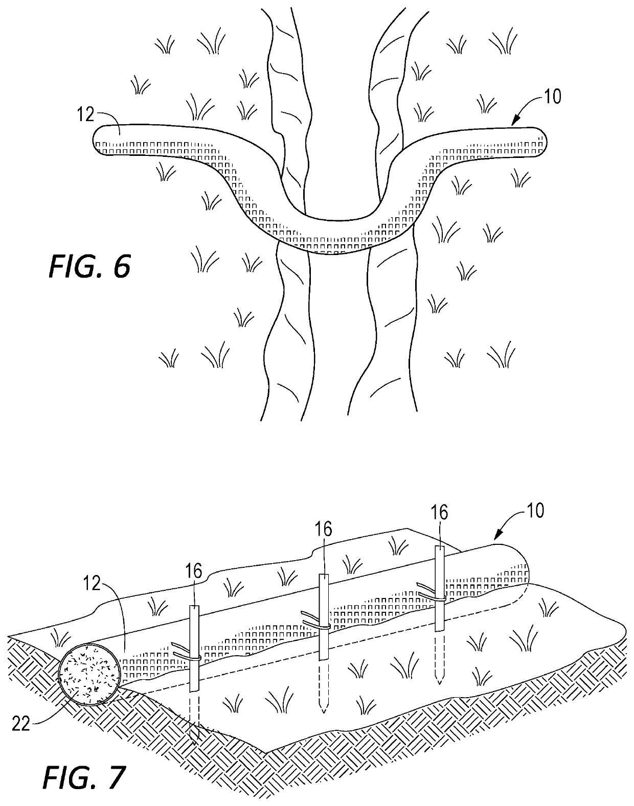 Erosion soil control wattle