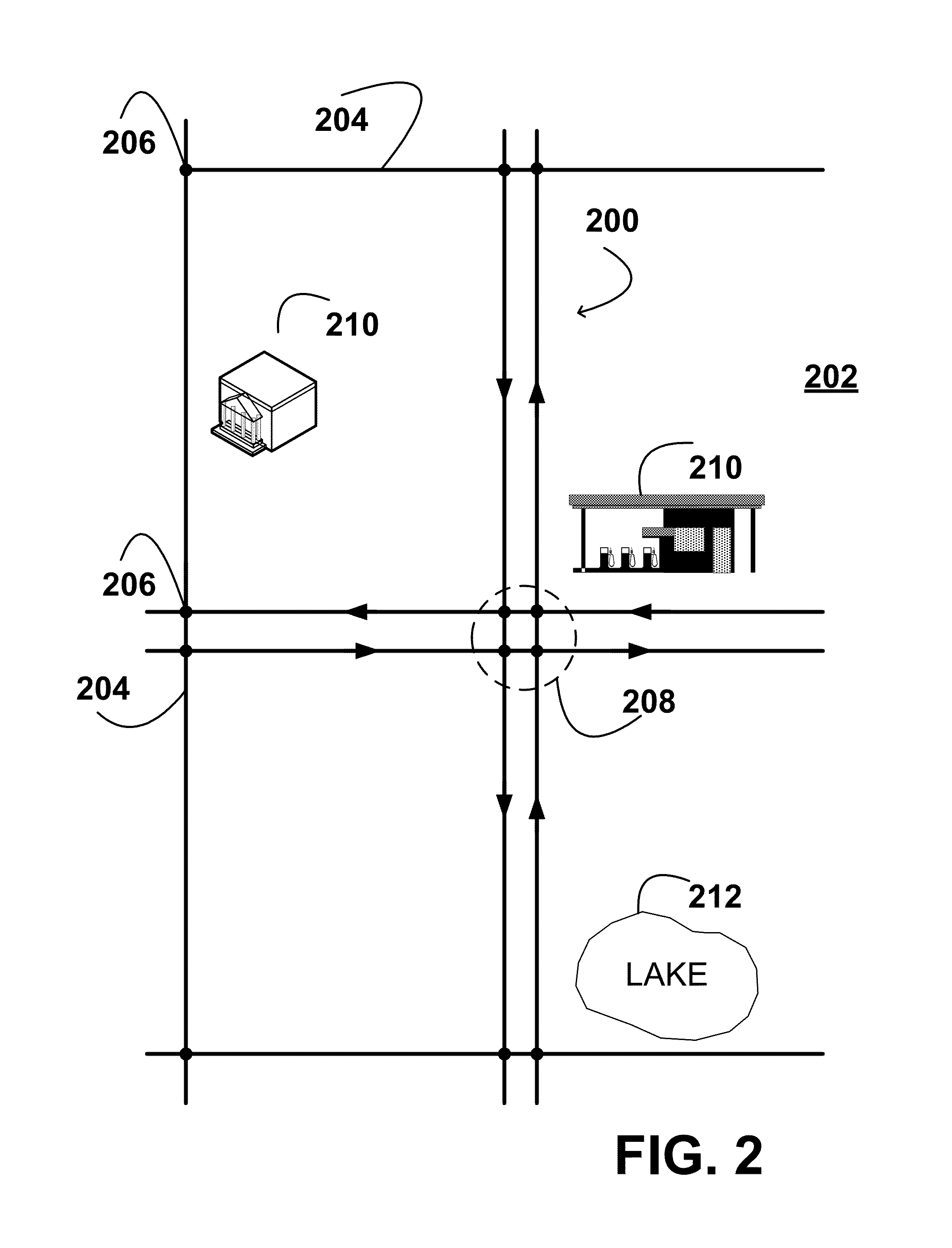 Method of operating a navigation system to provide route guidance
