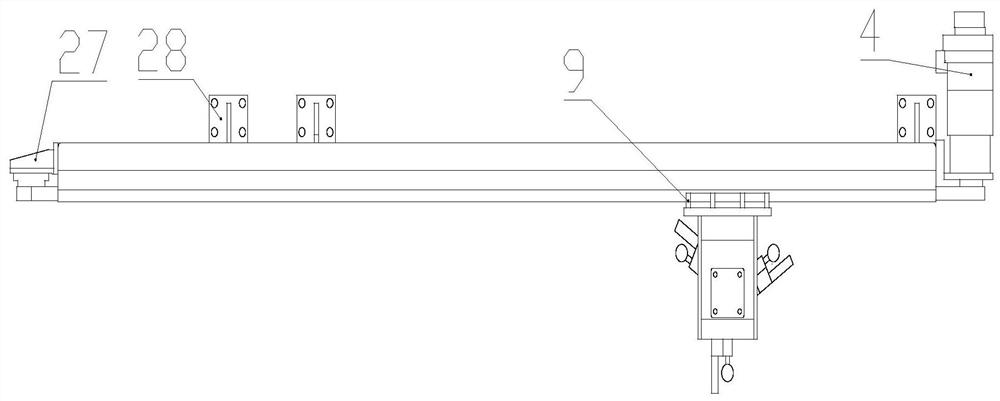 Wrapping cloth V belt automatic demolding device