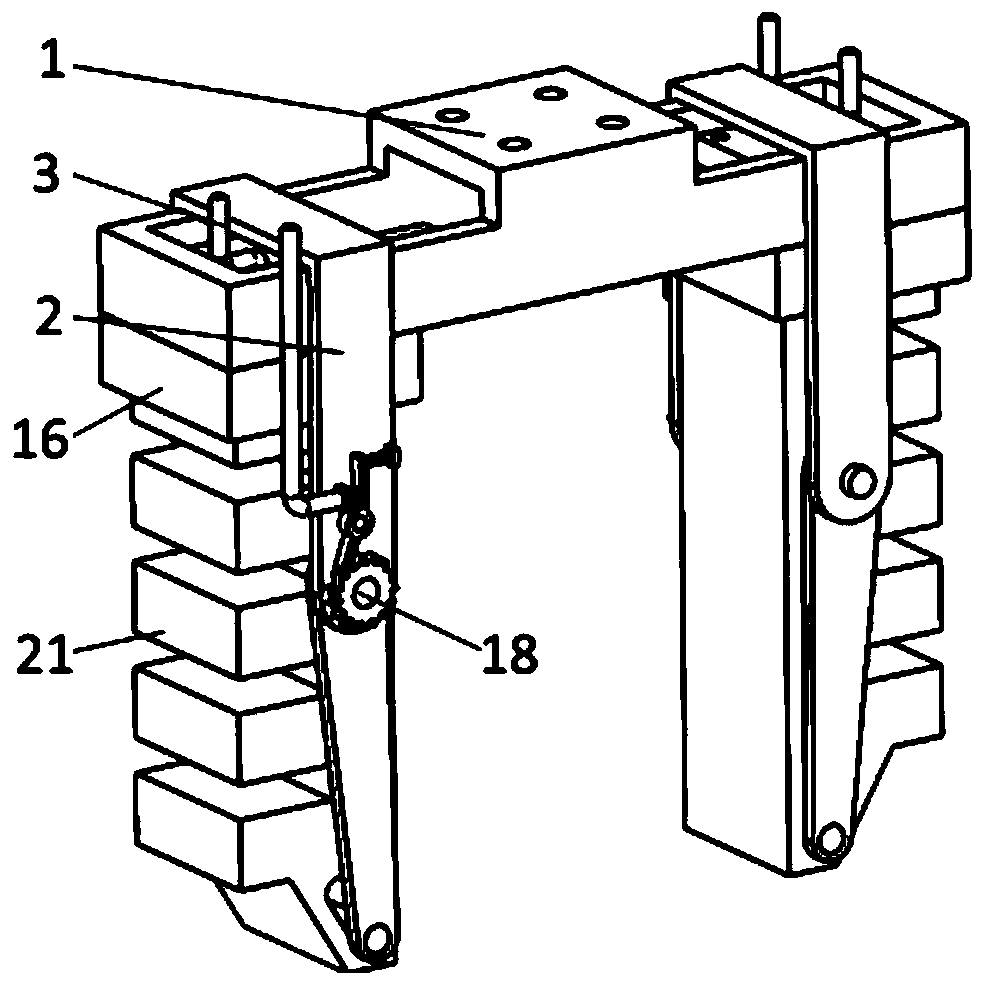 Self-locking type rigid-soft coupling mechanical gripper