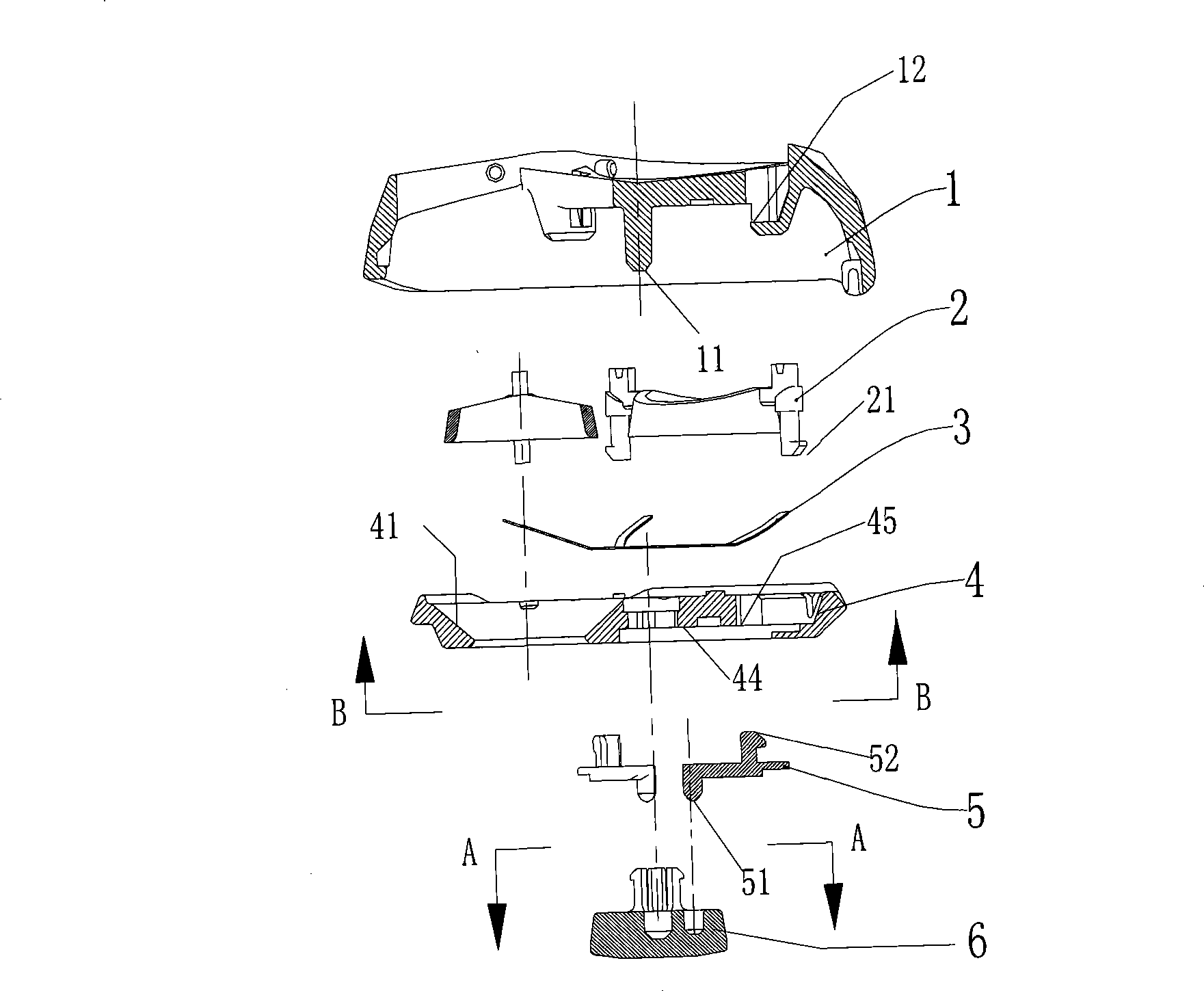 Elastic support apparatus of razor group for rotating shaver