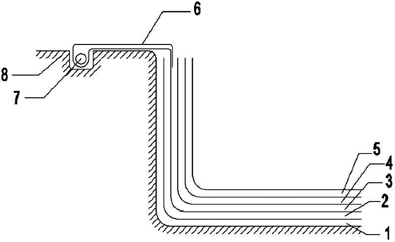 Process for producing glass reinforced plastic through strong core mat vacuum infusion