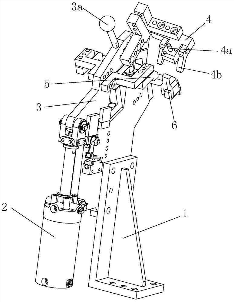 A central positioning jig for welding the front assembly of left and right side wall inner panels