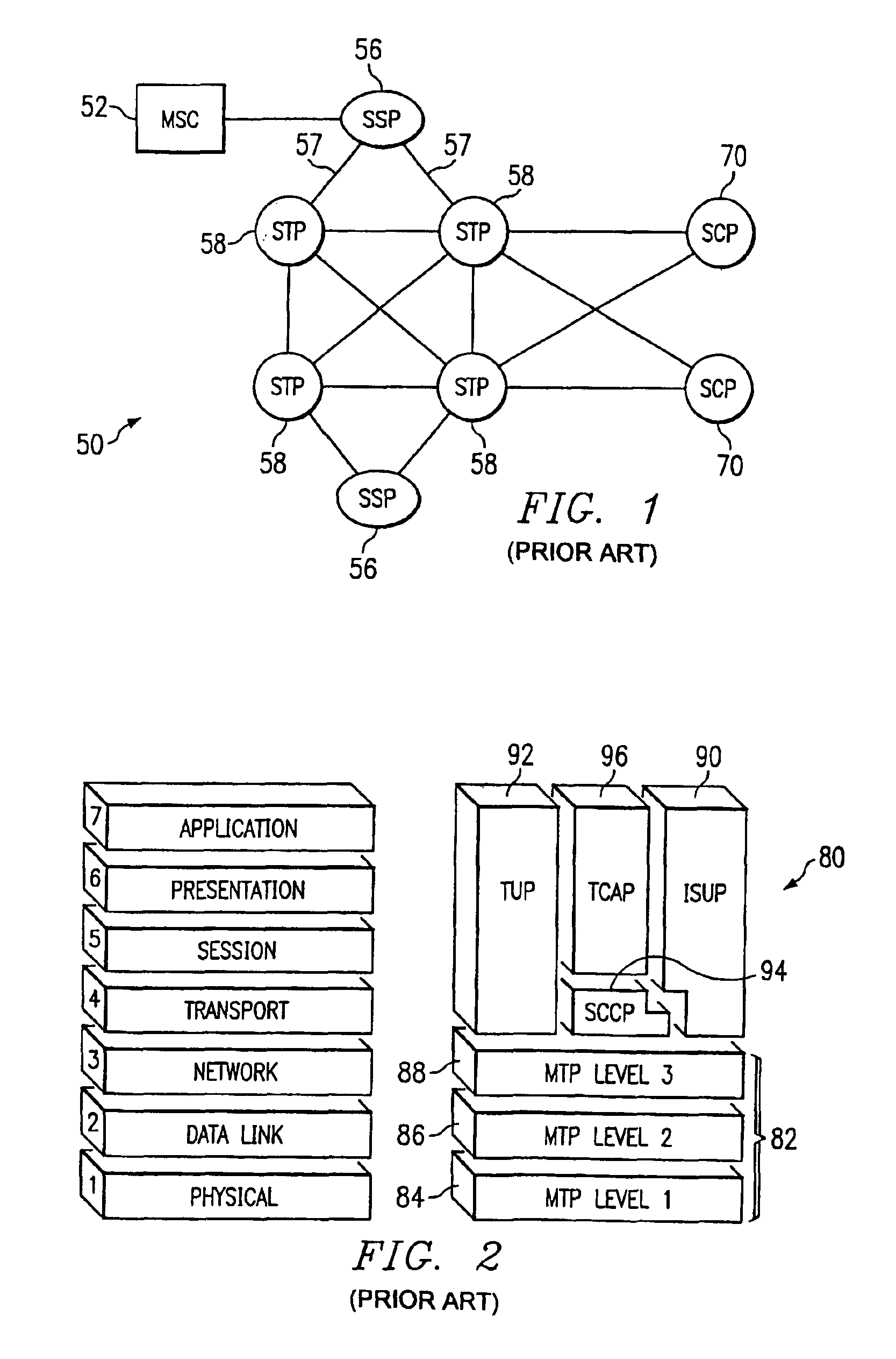 Method, system and signaling gateways as an alternative to SS7 signal transfer points